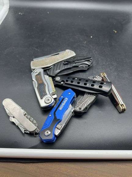 Folding Pocket Knives - Kobalt, Smith & Wesson, and More image