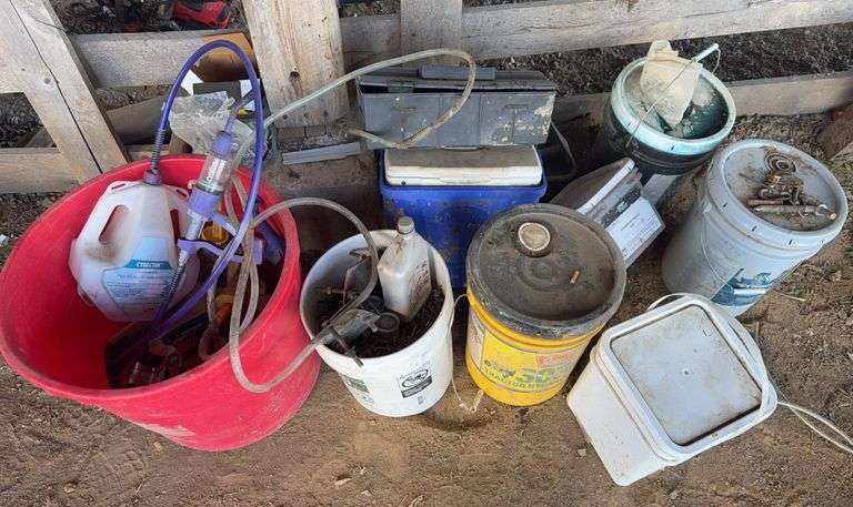 Mixed Lot of Building Materials and Tools image