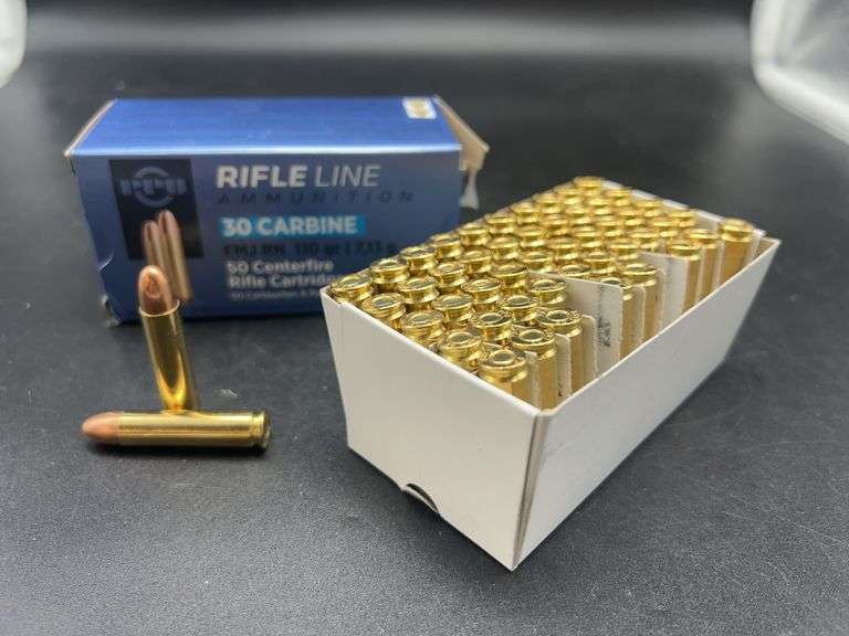 Rifle Line 30 Carbine Ammunition - 50 Cartridges image