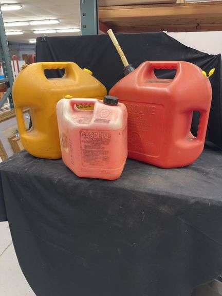 Lot of Three Blitz Fuel Cans image