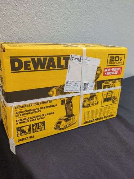DEWALT BRAND BRUSHLESS 2-TOOL COMBO KIT image