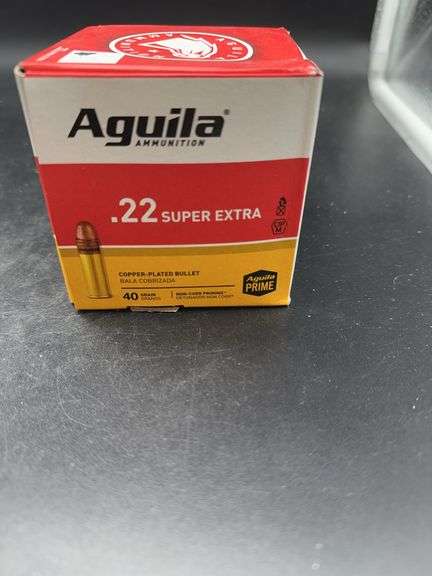 Aguila .22 Super Extra Ammunition - 500 Rounds image
