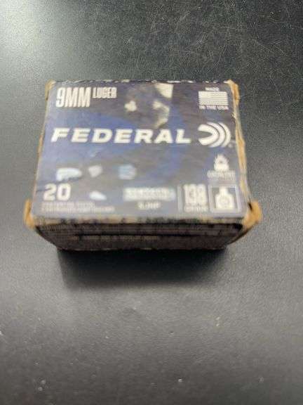 Federal 9mm Luger Ammunition - 20 Rounds image