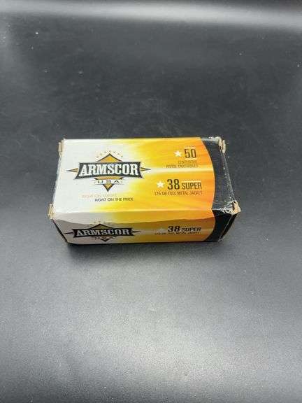 Armscor 38 Super 125 GR Full Metal Jacket Ammunition image