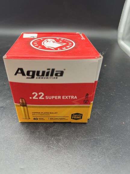 Aguila .22 Super Extra Ammunition Box image