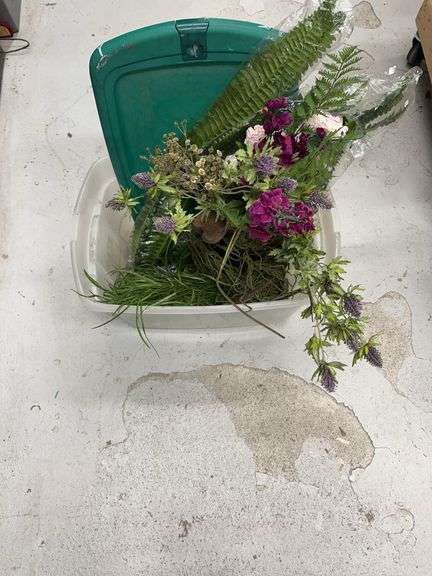 Floral Stems, Sprays, and Greenery Collection in Storage Bin image