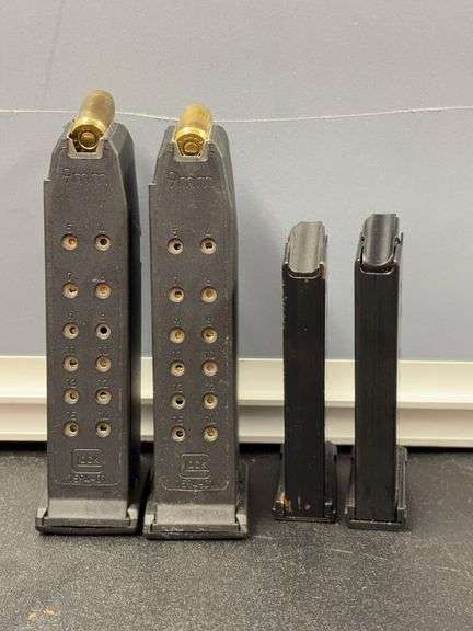 Pistol Magazines: 2 Glock 9mm, 1 Ruger and 2 .380 Magazines image