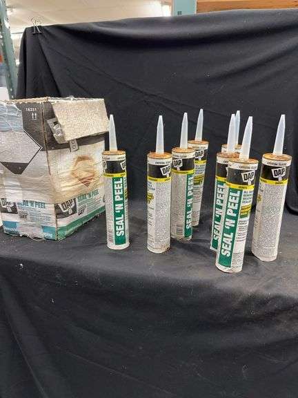 DAP Seal 'N Peel Removable Weatherstrip Sealant Tubes image