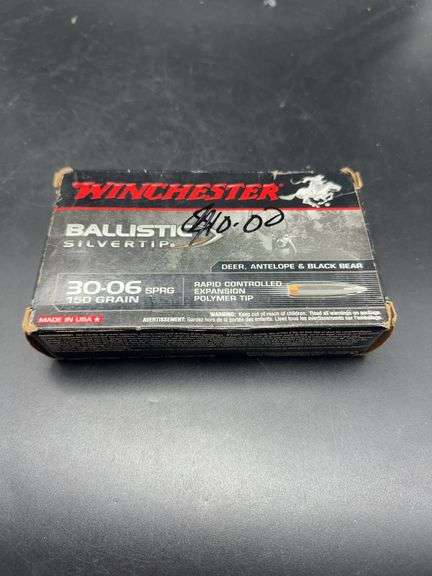 Winchester Ballistic Silvertip 30-06 SPRG Ammunition image