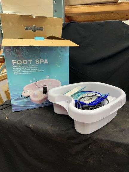 Foot Spa Detox System with Dr. Teal's Epsom Salt image