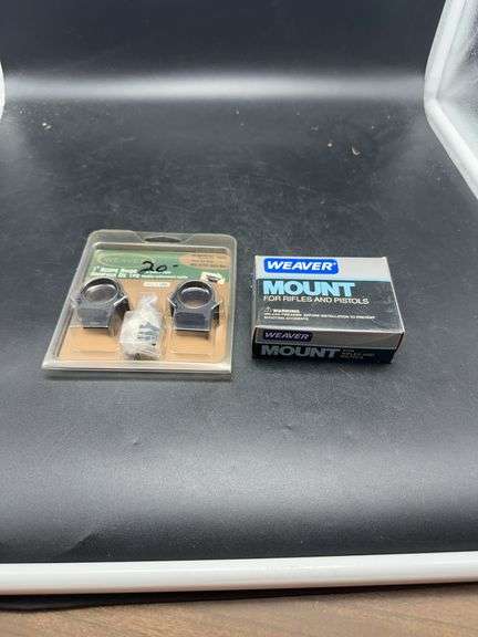 Weaver Rifle and Pistol Mounts and Scope Rings image