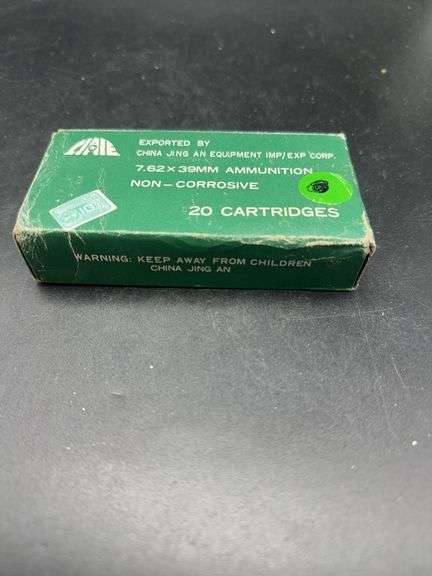 7.62 x 39mm Ammunition, 20 Cartridges image