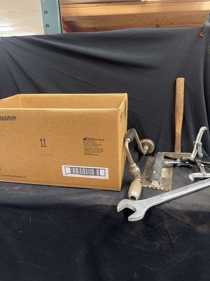 Assorted Hand Tools, Hammer, and Gutter Seal image