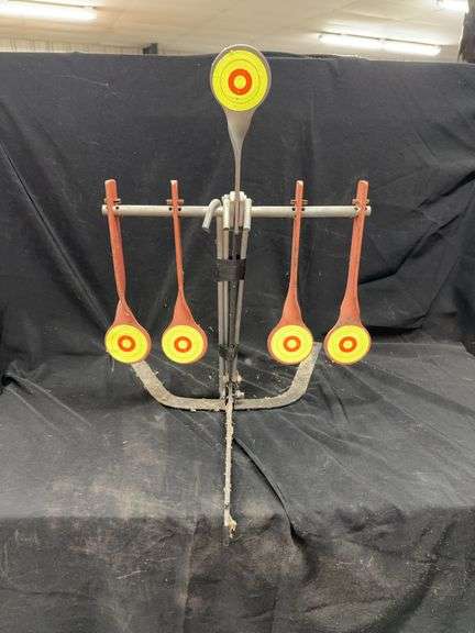 Metal Reactive Shooting Target with Paddles image