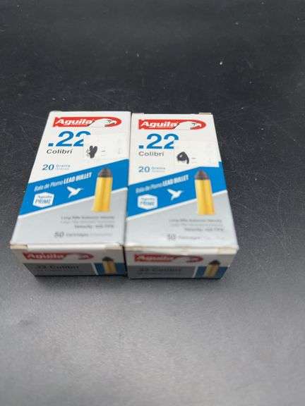 Two Boxes of Aguila .22 Colibri Ammunition image