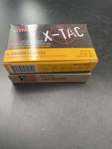 PMC X-TAC & Frontier 5.56mm Ammunition image