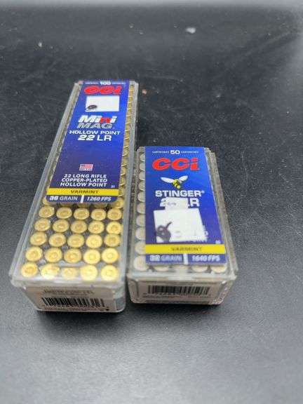 CCI Mini-Mag and Stinger 22 LR Ammunition image