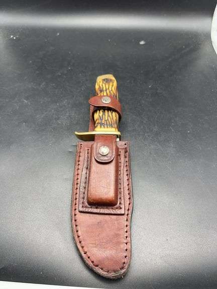 Uncle Henry Schrade 171UH Knife with Leather Sheath image