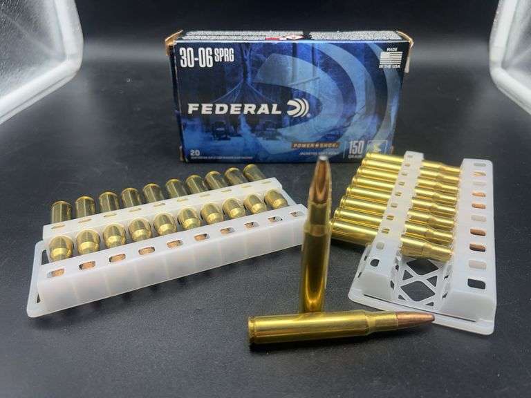 Federal Power Shok 30-06 SPRG 150 Grain Ammunition - 20 Rounds image
