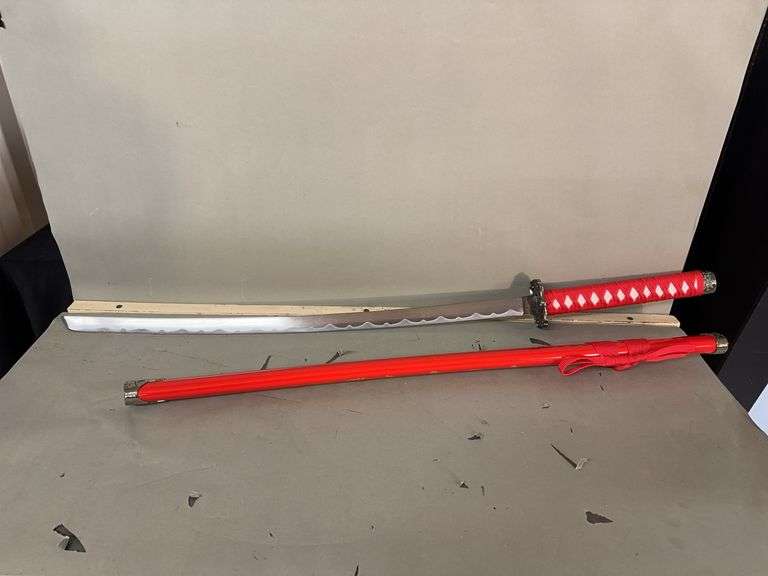 Decorative Samurai Sword with Scabbard image