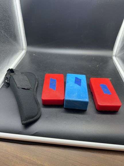 Reloading Blocks and Holster image