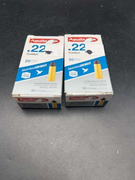 Two Boxes of Aguila .22 Colibri Ammunition image