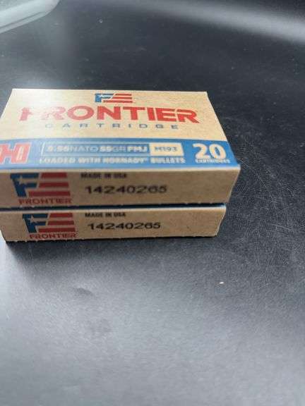 Frontier 5.56NATO 55gr FMJ M193 Ammunition image