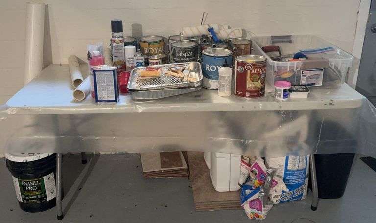 Assorted Home Improvement Supplies image