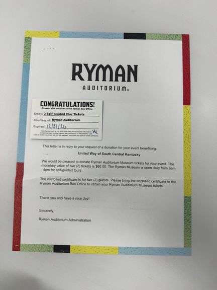 Ryman Auditorium image