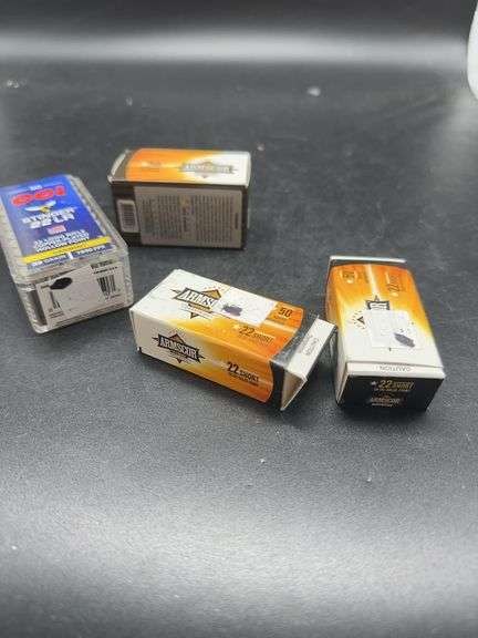 Lot of CCI Stinger & Armscor .22 Short Ammunition - 4 Boxes image