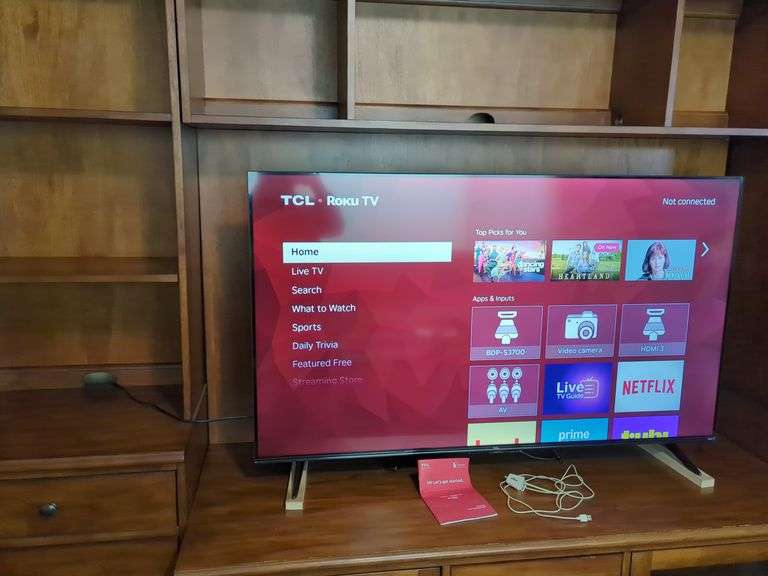 TCL Roku TV 55" 4K HDR image