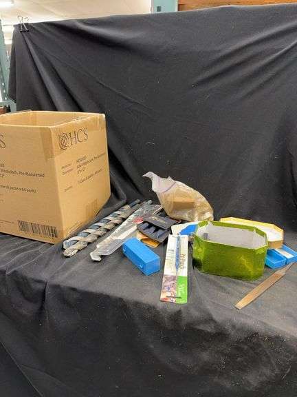 Assorted Tools, Drill Bits, and Accessories image