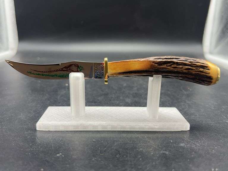 Case XX 523-3 1/4 SS Knife with Sheath and Tin image