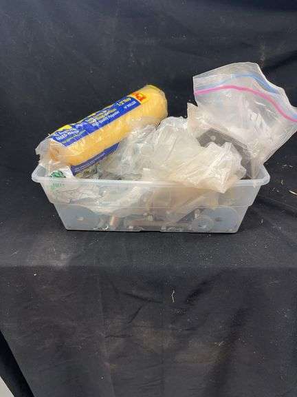 Assorted Fasteners, Hardware and Painting Supplies image
