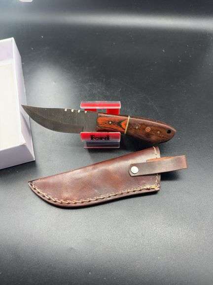 Cutlery Salvation Custom Made Knife with Leather Sheath image