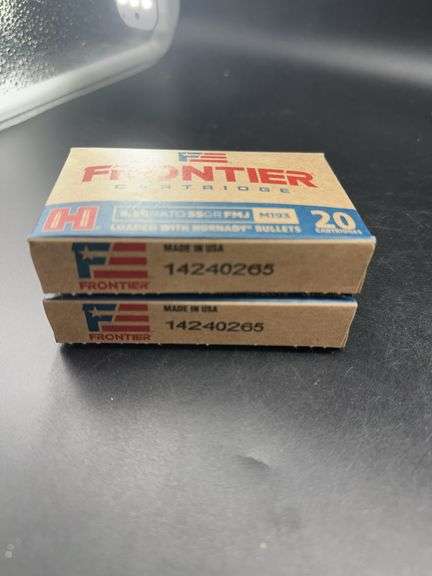 Frontier 5.56 NATO 55GR FMJ M193 Cartridges image