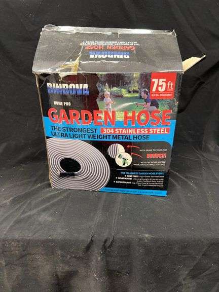 Binrova Home Pro 75-Foot Garden Hose with BOSTITCH Hardwood Flooring Nails image
