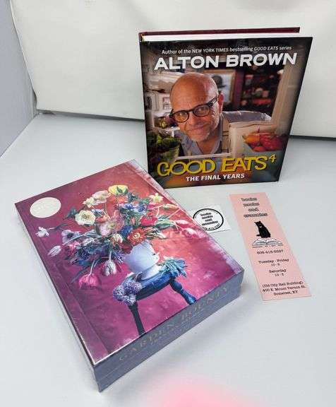 Alton Brown Cookbook & Puzzle image