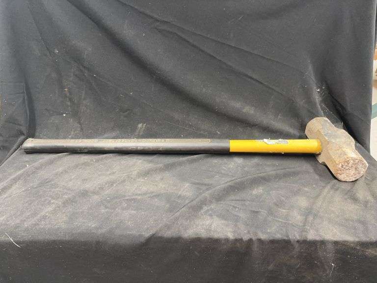 Heavy Duty Sledge Hammer with Yellow Handle image