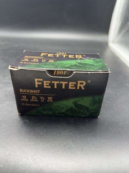 Fetter 12 Gauge Buckshot - 15 Shotshells image