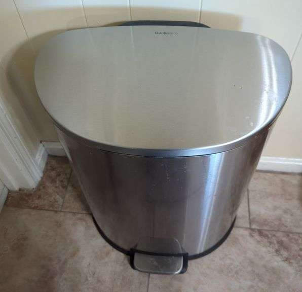 Stainless Steel Trash Can image