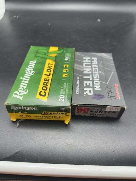 Remington Core-Lokt 30-06 & Hornady Precision Hunter .308 Win Ammo - Partial Boxes image