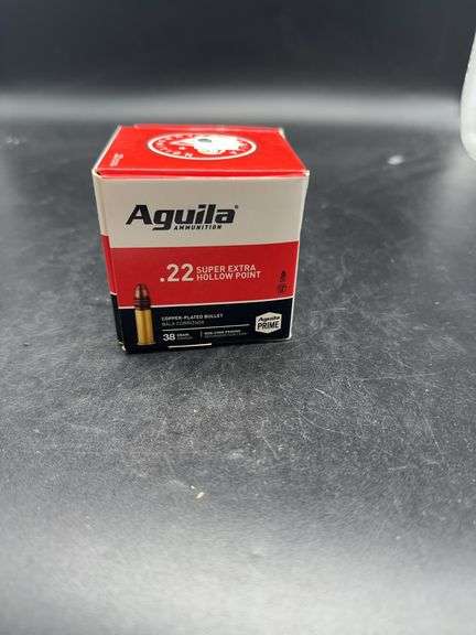 Aguila .22 Super Extra Hollow Point Ammunition image