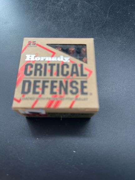Hornady Critical Defense 9mm Luger 115 gr FTX Ammunition image
