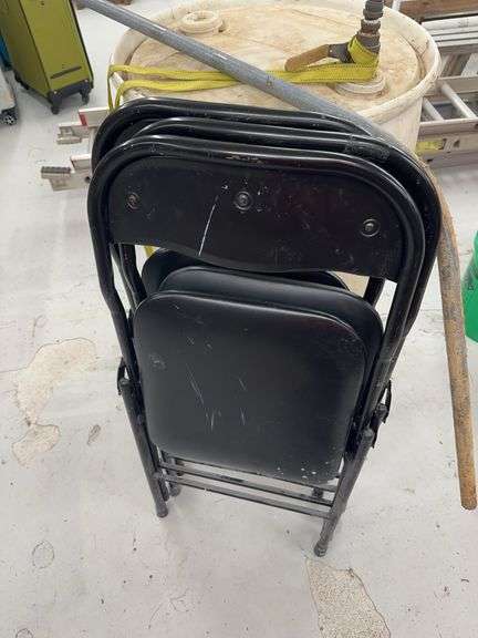 Plastic Drum with Valve & Folding Chairs image