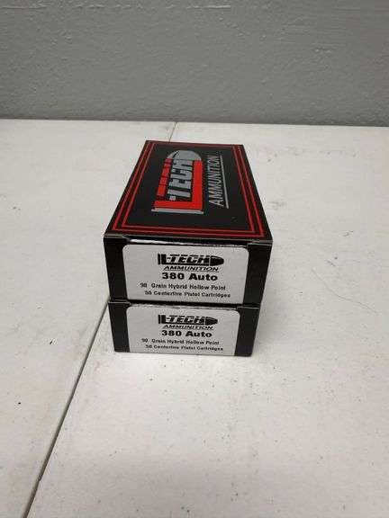 380 CAL S&W Ammo Jacket Hollowpoint(2-Boxes) image