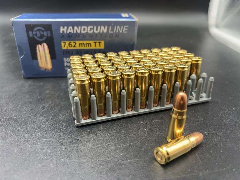 PPU Handgun Line 7.62mm TT FMJ Ammunition image