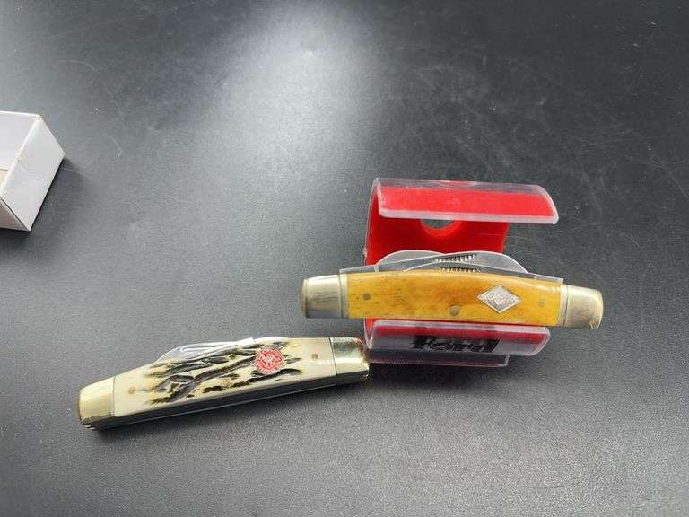 Two Rough Rider Pocket Knives image