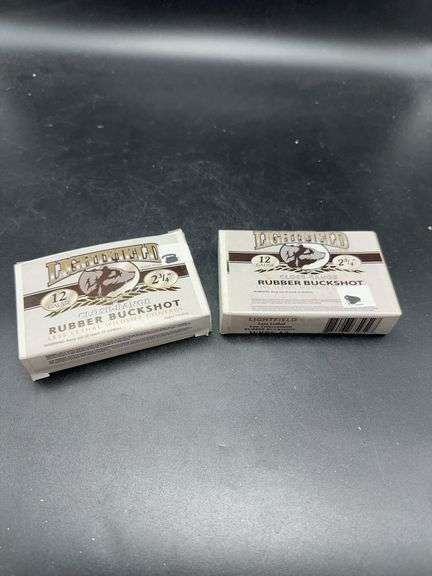 Two Boxes of Lightfield 12 Gauge Rubber Buckshot image