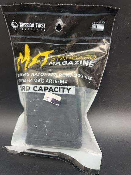 MFT Standard Magazine 5.56x45 NATO/.223 REM/.300 AAC 10RD CAPACITY Polymer Mag AR15/M4 image